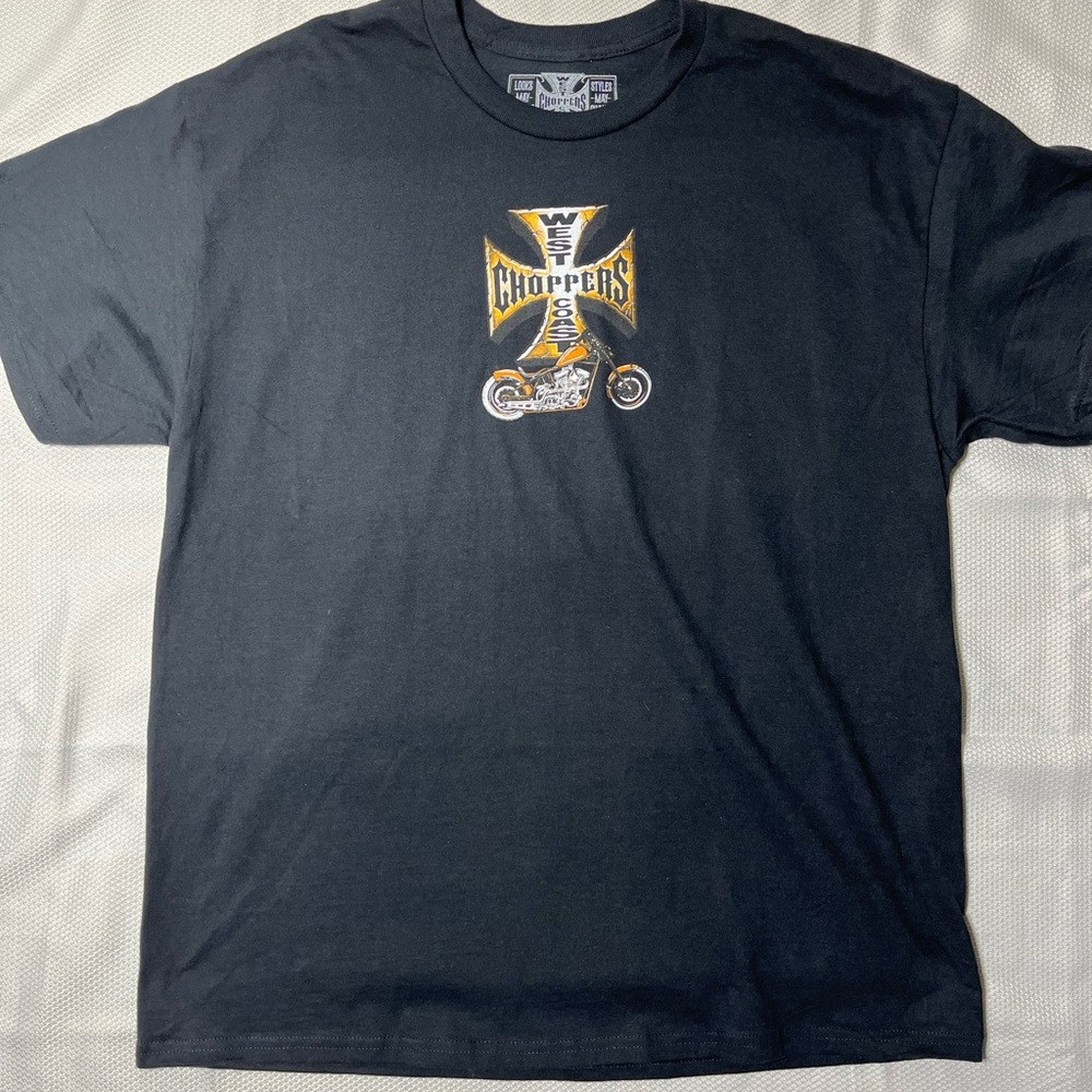 West Coast Choppers Black Short-Sleeve Graphic Tee